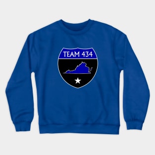 TEAM 434 - CTOP - BLUE Crewneck Sweatshirt